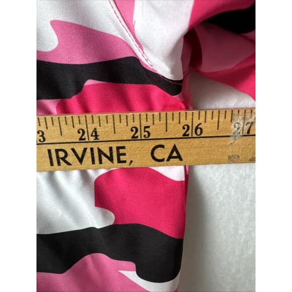 Trailer Park Golf Club Member Shirt Pink Camo Mens XL Short Sleeve Camp Flamingo - Picture 7 of 9